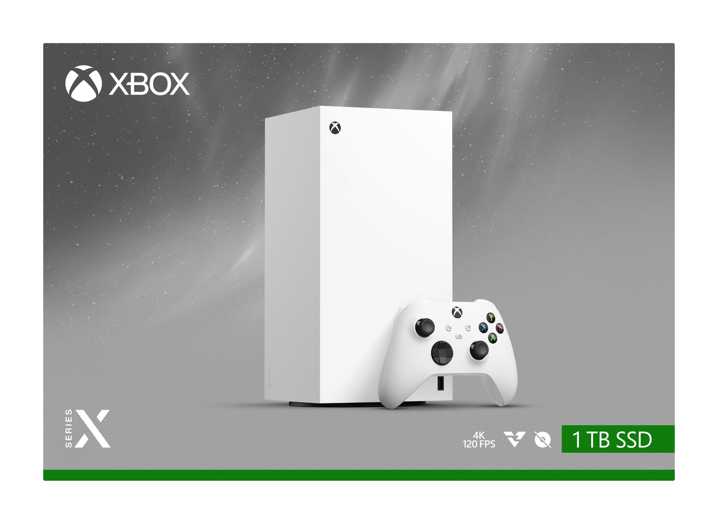 Series X - All Digital Gaming Console - 1TB SSD - Includes Wireless Controller - 4K Gaming - 120FPS - Robot White