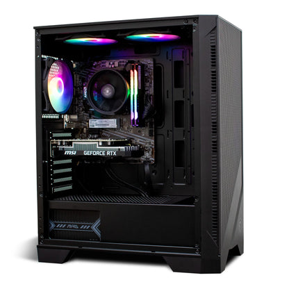 Tomcat Desktop PC, Ryzen 5 5500, RTX 3050, 16GB RAM, 512GB SSD, W11, Wi-Fi