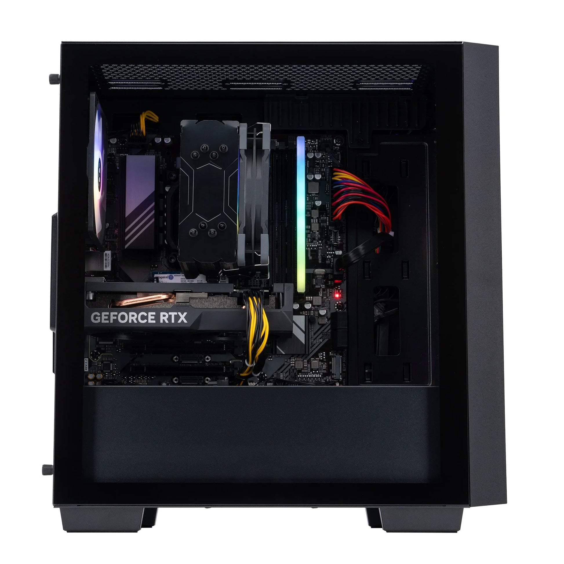 Nitro 60 N60-640-UR21 Gaming Desktop, Intel Core I5-14400F, NVIDIA Geforce RTX 5060 with 8GB GDDR7 VRAM, 16GB RAM, 1TB Pcie 4.0 Nvme SSD, Black
