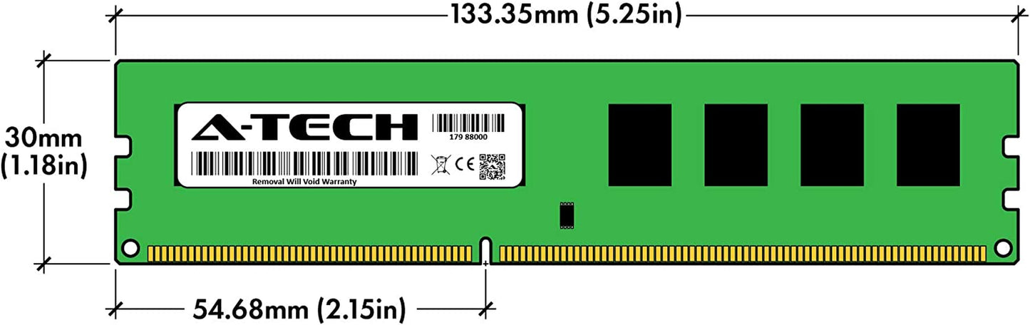 8GB DDR3 1600Mhz PC3-12800 CL11 DIMM 2Rx8 1.5V 240-Pin Non-Ecc UDIMM Desktop RAM Memory Module
