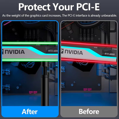 Graphics Card GPU Support Bracket Video Card Sag Holder Bracket GPU Holder anti Sag Stand