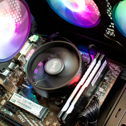 PC - AMD Ryzen 5 5600G, 16 Gb DDR4, 512 Gb M2 Nvme SSD, RGB Fans, W11