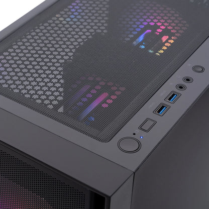 Nitro 60 N60-640-UR21 Gaming Desktop, Intel Core I5-14400F, NVIDIA Geforce RTX 5060 with 8GB GDDR7 VRAM, 16GB RAM, 1TB Pcie 4.0 Nvme SSD, Black