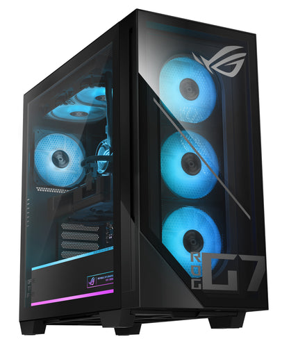ROG G700 (2025) Gaming Desktop PC, Intel® Core™ Ultra 7 265F, NVIDIA® Geforce RTX™ 5070, 1TB SSD, 32GB RAM, Windows 11 Pro, G700TF-XS776