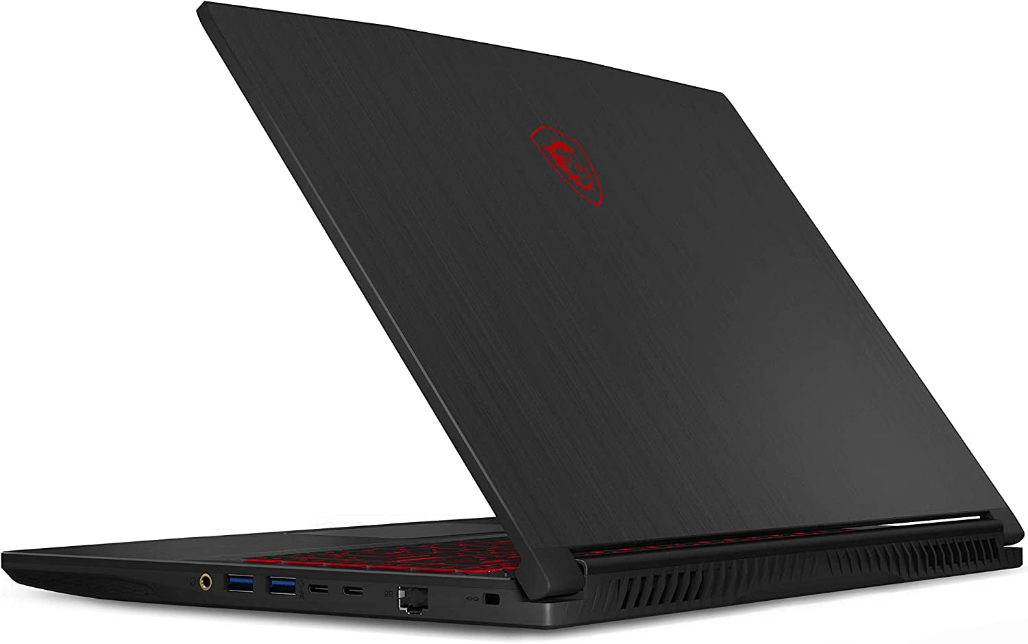 Msi GF65 Gaming Laptop: 15.6" 144Hz FHD 1080P, Intel Core I7-10750H 6 Core, NVIDIA Geforce RTX 3060, 16GB, 512GB Nvme SSD, Wifi 6, Red Keyboard, Win 10, Black (10UE-047)