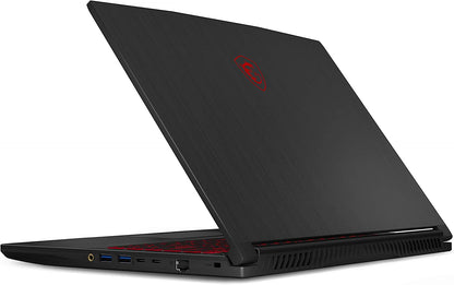 Msi GF65 Gaming Laptop: 15.6" 144Hz FHD 1080P, Intel Core I7-10750H 6 Core, NVIDIA Geforce RTX 3060, 16GB, 512GB Nvme SSD, Wifi 6, Red Keyboard, Win 10, Black (10UE-047)