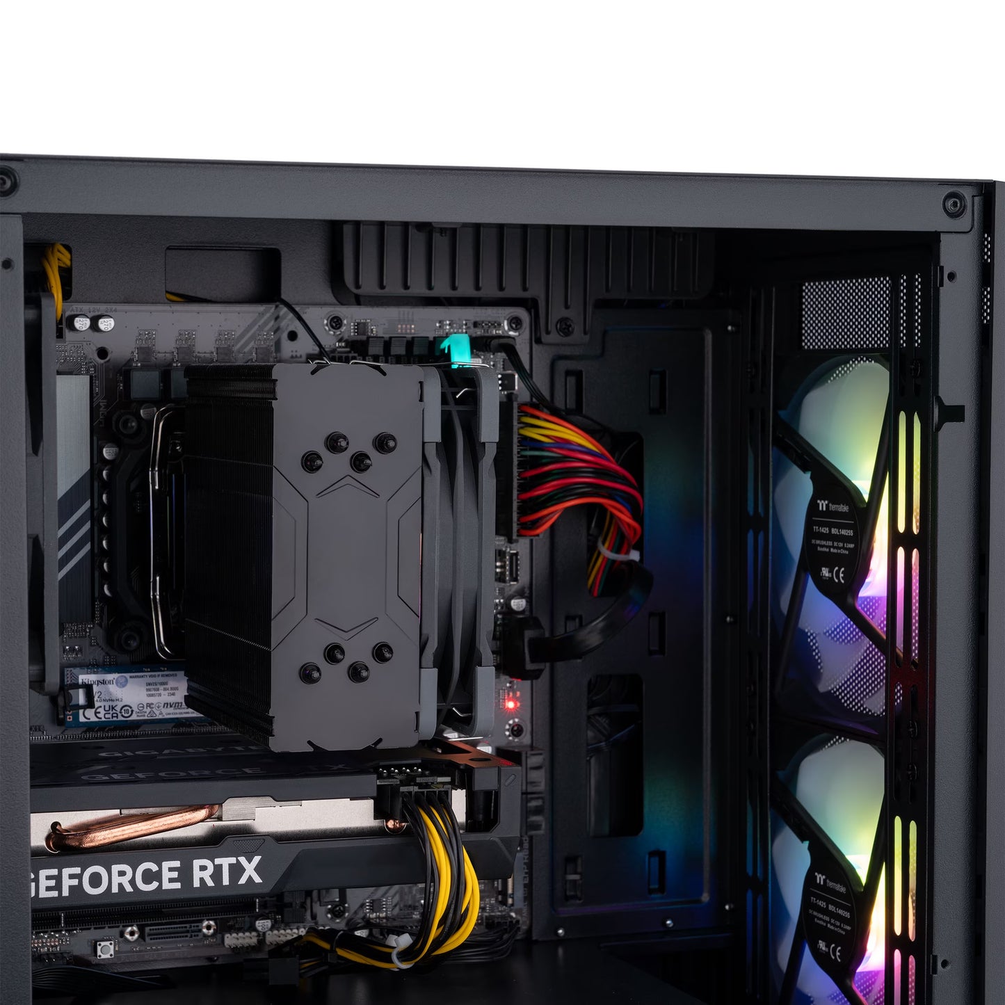 Nitro 60 N60-640-UR21 Gaming Desktop, Intel Core I5-14400F, NVIDIA Geforce RTX 5060 with 8GB GDDR7 VRAM, 16GB RAM, 1TB Pcie 4.0 Nvme SSD, Black