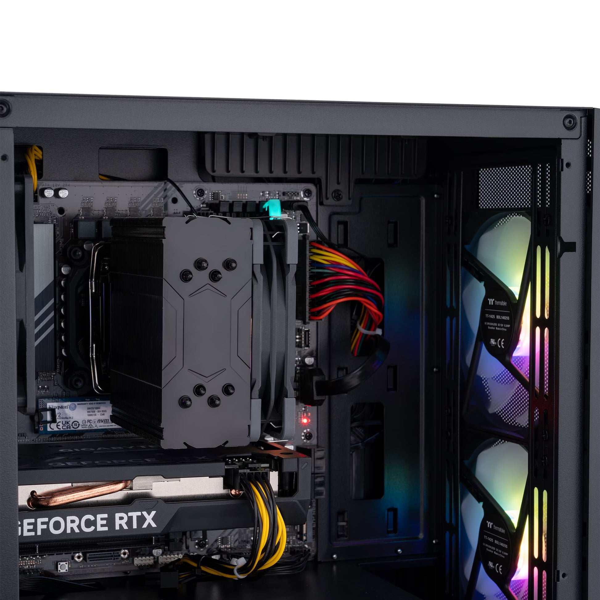 Nitro 60 N60-640-UR21 Gaming Desktop, Intel Core I5-14400F, NVIDIA Geforce RTX 5060 with 8GB GDDR7 VRAM, 16GB RAM, 1TB Pcie 4.0 Nvme SSD, Black