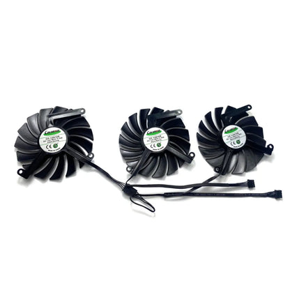 NEW 4PIN CF-12910S RTX 3070 TI X3 GPU Fan，For INN03D Geforce RTX 3070 TI、RTX 3080、RTX 3080 TI X3 OC Graphics Card Cooling Fan