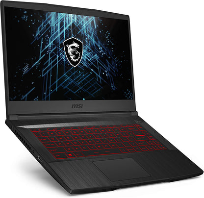Msi GF65 Gaming Laptop: 15.6" 144Hz FHD 1080P, Intel Core I7-10750H 6 Core, NVIDIA Geforce RTX 3060, 16GB, 512GB Nvme SSD, Wifi 6, Red Keyboard, Win 10, Black (10UE-047)