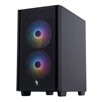 Nitro 60 N60-640-UR21 Gaming Desktop, Intel Core I5-14400F, NVIDIA Geforce RTX 5060 with 8GB GDDR7 VRAM, 16GB RAM, 1TB Pcie 4.0 Nvme SSD, Black
