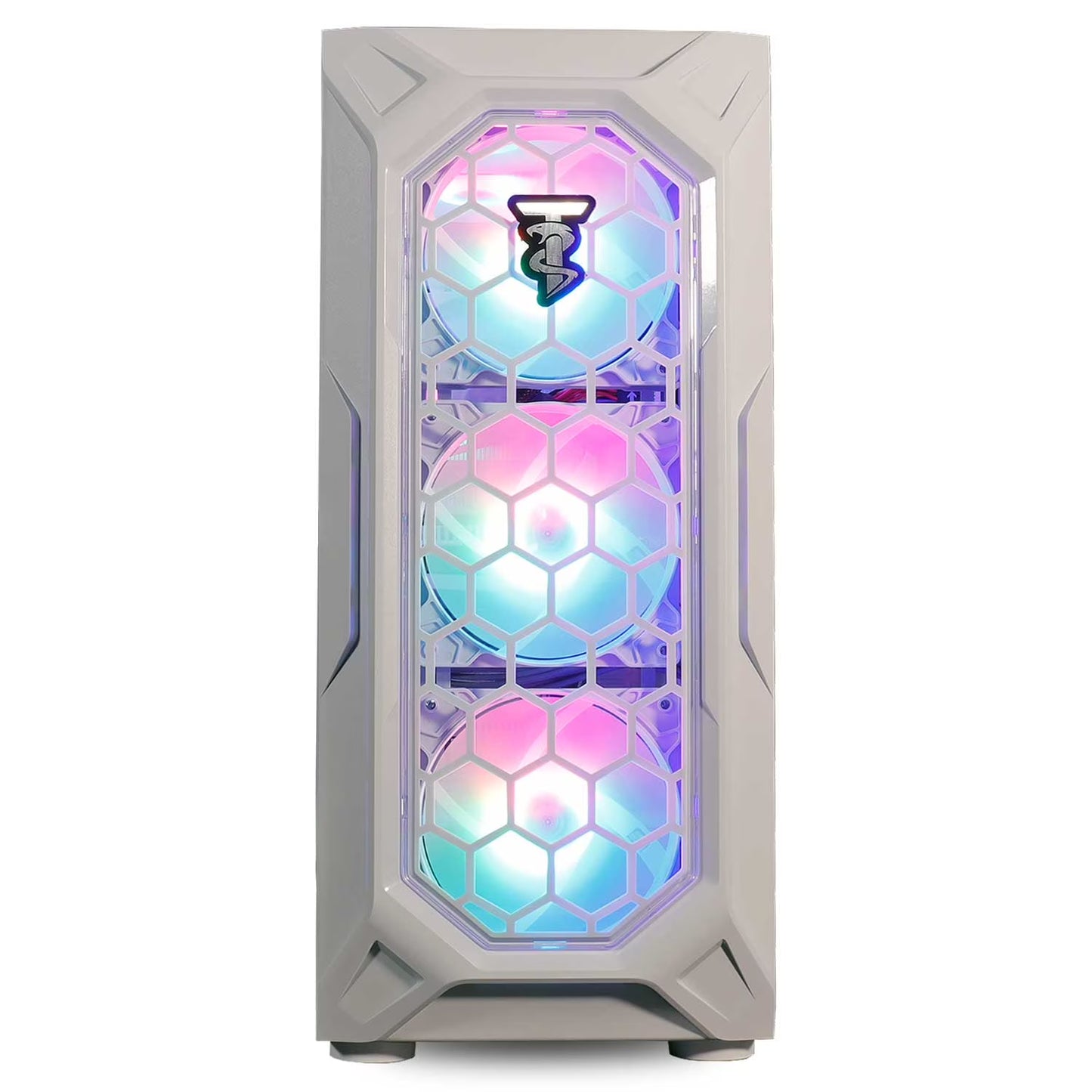 Rebel 4.0 Gaming PC - AMD Ryzen 7 (4.1Ghz), RTX 4060 8GB, 16GB DDR4, 1TB SSD, Arctic White