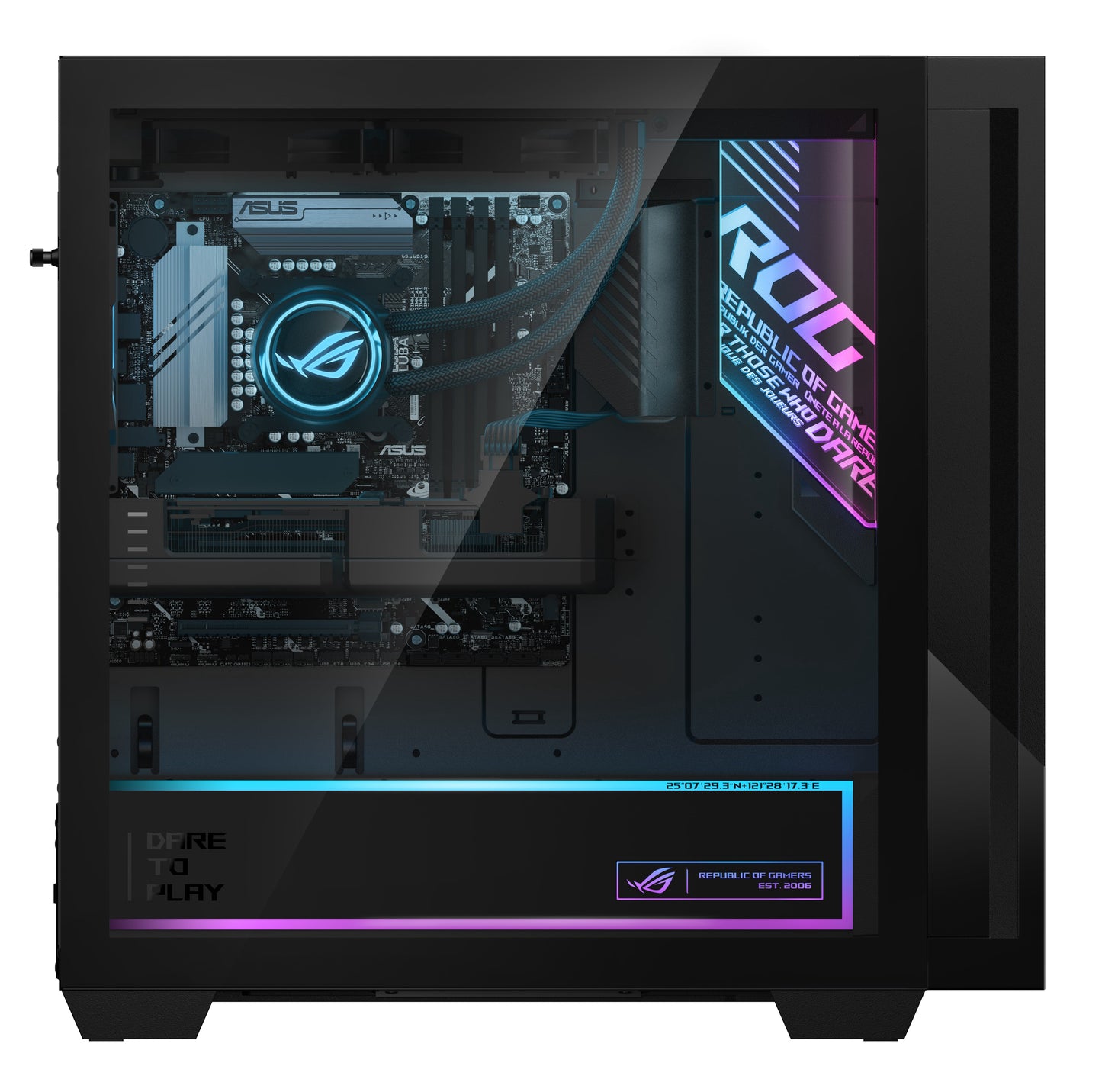 ROG G700 (2025) Gaming Desktop PC, Intel® Core™ Ultra 7 265F, NVIDIA® Geforce RTX™ 5070, 1TB SSD, 32GB RAM, Windows 11 Pro, G700TF-XS776