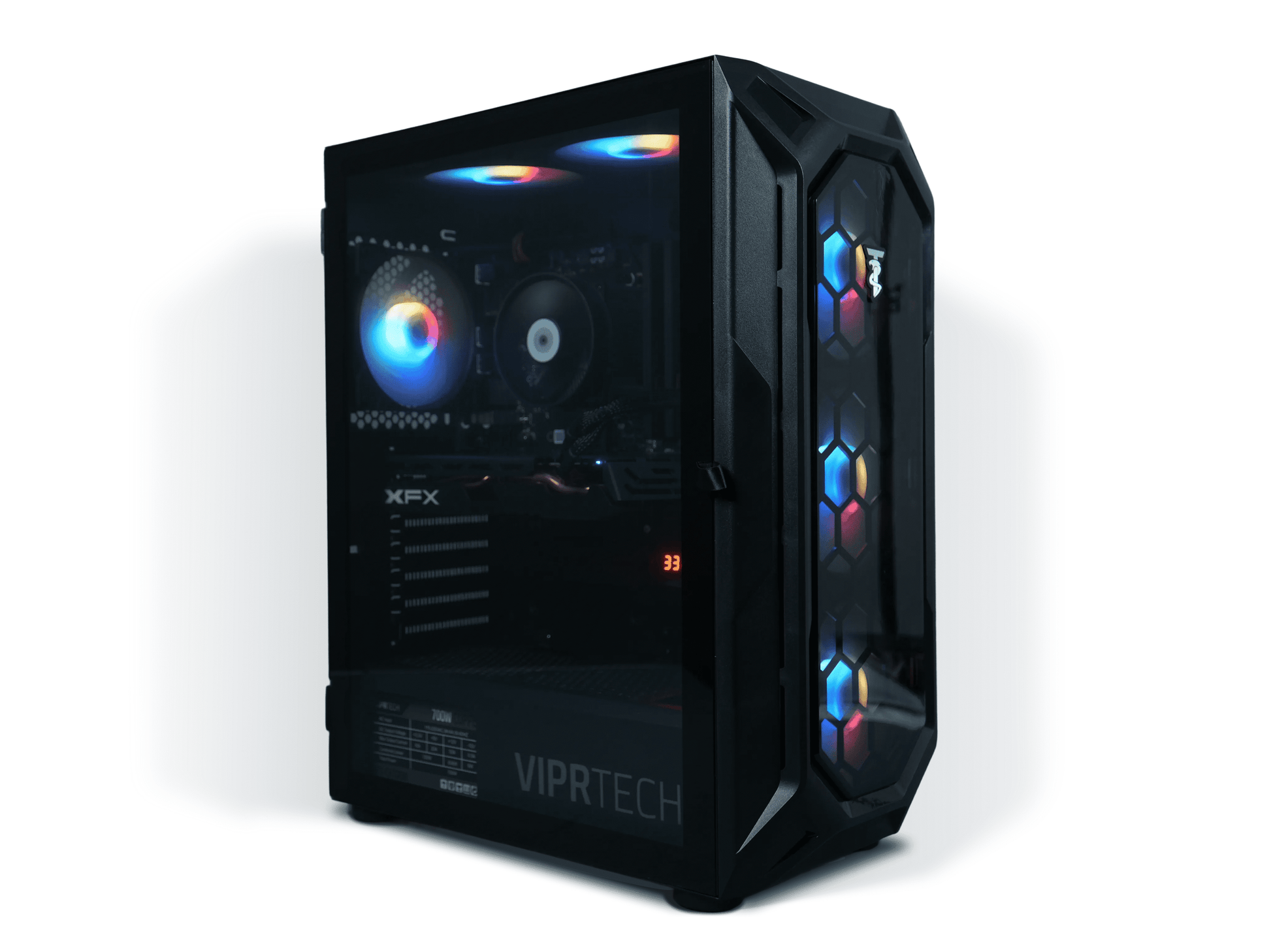 Rebel 4.0 Gaming PC - AMD Ryzen 7 (4.1Ghz), RTX 4060 8GB, 16GB DDR4, 1TB SSD, Desktop, Onyx Black
