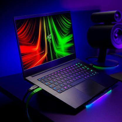 Razer Blade 14 Gaming Laptop: AMD Ryzen 9 5900HX 8 Core, NVIDIA Geforce RTX 3070, 14" QHD 165Hz, 16GB RAM, 1TB SSD - CNC Aluminum - Chroma RGB - THX Spatial Audio - Vapor Chamber Cooling