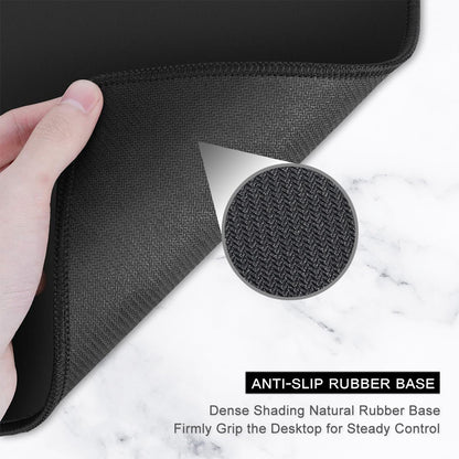 Desk Mouse Pad, Oversized Forest Desk Mat 35.4 X 15.7 Inch, Extended Long Gaming Mousepad Non-Slip Rubber Base Stitched Edges XXL Ultra Large Thin Full Desk Pad for PC Laptop Gaming Work