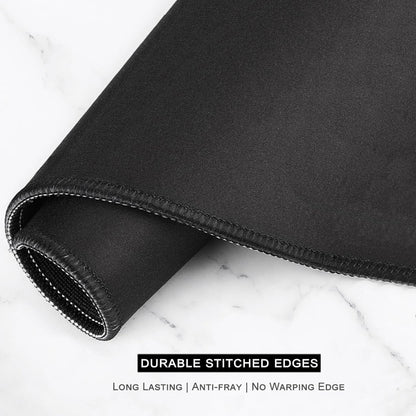Desk Mouse Pad, Oversized Forest Desk Mat 35.4 X 15.7 Inch, Extended Long Gaming Mousepad Non-Slip Rubber Base Stitched Edges XXL Ultra Large Thin Full Desk Pad for PC Laptop Gaming Work