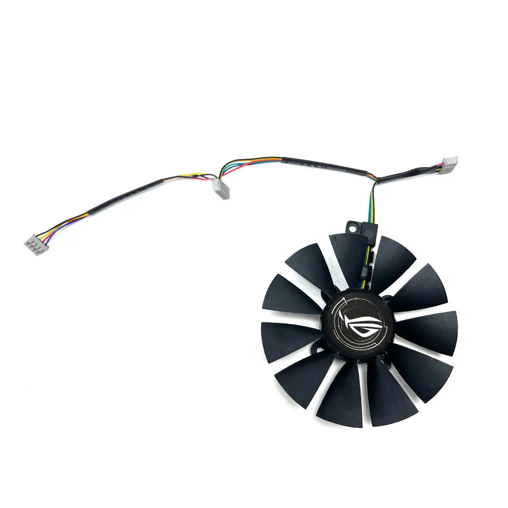 1SET 6PIN ROG-STRIX-RX580-O8G-GAMING GPU Fan，For ASUS ROG-STRIX-RX 590、RX 580、RX 480、RX VEGA64、RX VEGA56 Video Card Cooling Fan