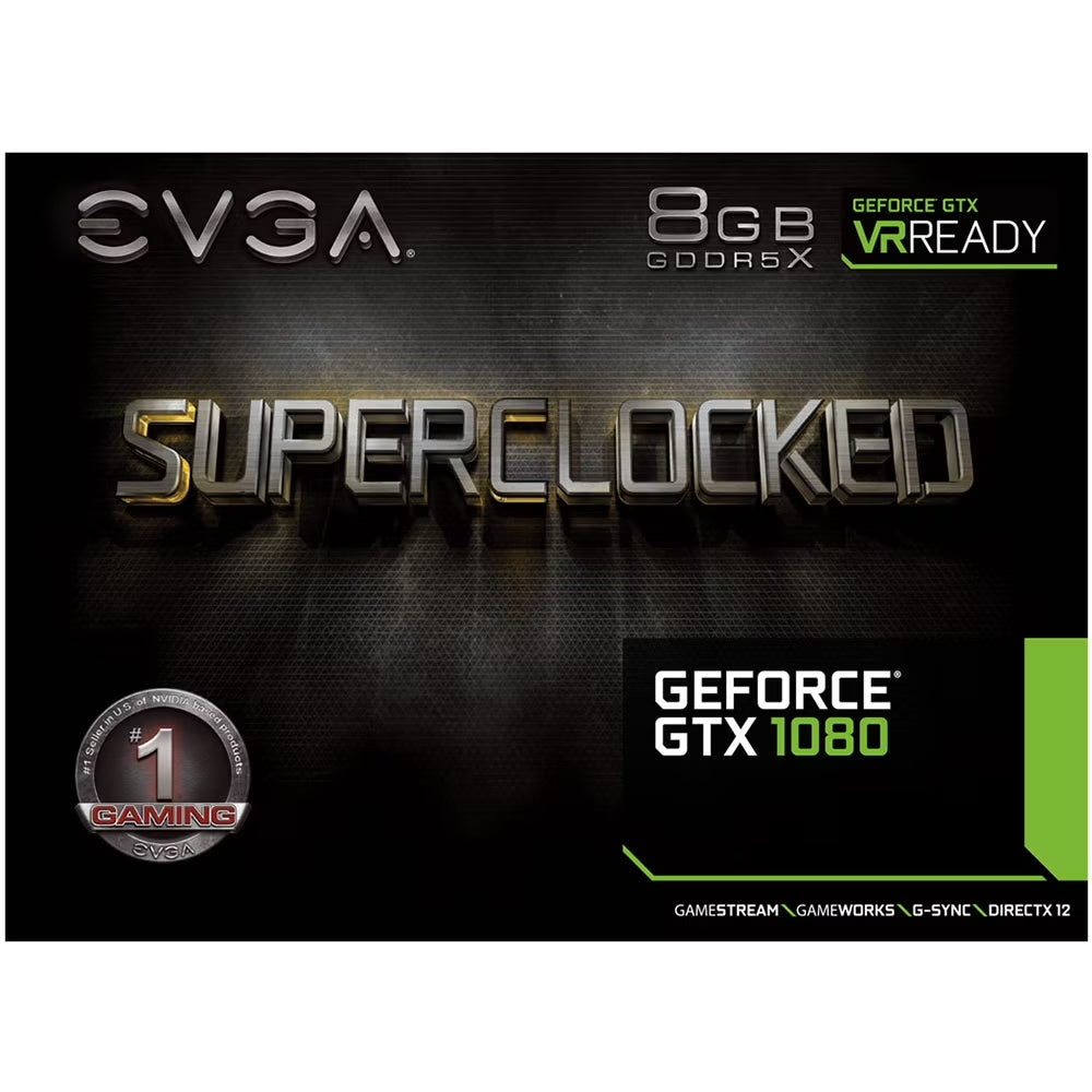 NVIDIA Geforce GTX 1080 SC 8GB PCI Express 3.0 Graphics Card