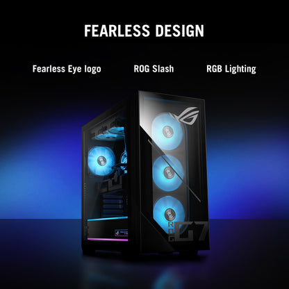 ROG G700 (2025) Gaming Desktop PC, Intel® Core™ Ultra 7 265F, NVIDIA® Geforce RTX™ 5070, 1TB SSD, 32GB RAM, Windows 11 Pro, G700TF-XS776