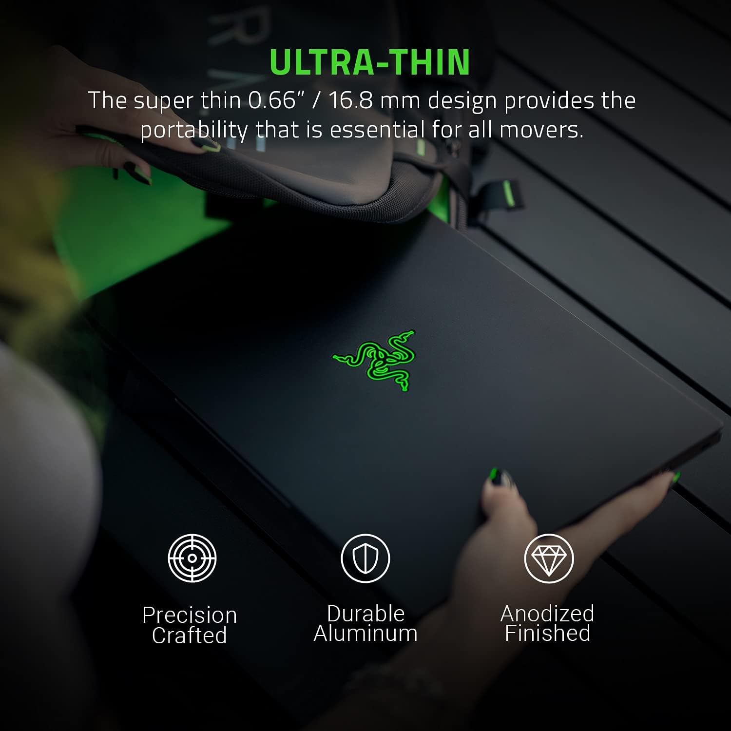 Razer Blade 14 Gaming Laptop: AMD Ryzen 9 5900HX 8 Core, NVIDIA Geforce RTX 3070, 14" QHD 165Hz, 16GB RAM, 1TB SSD - CNC Aluminum - Chroma RGB - THX Spatial Audio - Vapor Chamber Cooling
