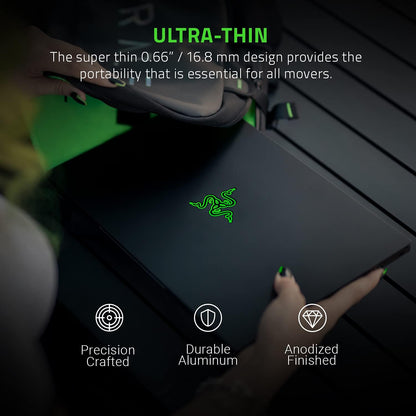 Razer Blade 14 Gaming Laptop: AMD Ryzen 9 5900HX 8 Core, NVIDIA Geforce RTX 3070, 14" QHD 165Hz, 16GB RAM, 1TB SSD - CNC Aluminum - Chroma RGB - THX Spatial Audio - Vapor Chamber Cooling