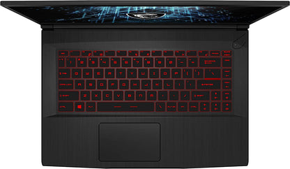 Msi GF65 Gaming Laptop: 15.6" 144Hz FHD 1080P, Intel Core I7-10750H 6 Core, NVIDIA Geforce RTX 3060, 16GB, 512GB Nvme SSD, Wifi 6, Red Keyboard, Win 10, Black (10UE-047)