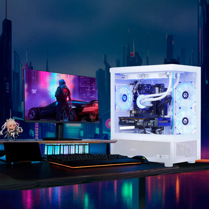 Lumishore Gaming PC AMD Ryzen 7 5700X NVIDIA RTX 5060 32GB RAM 1TB SSD Wifi PC Gaming