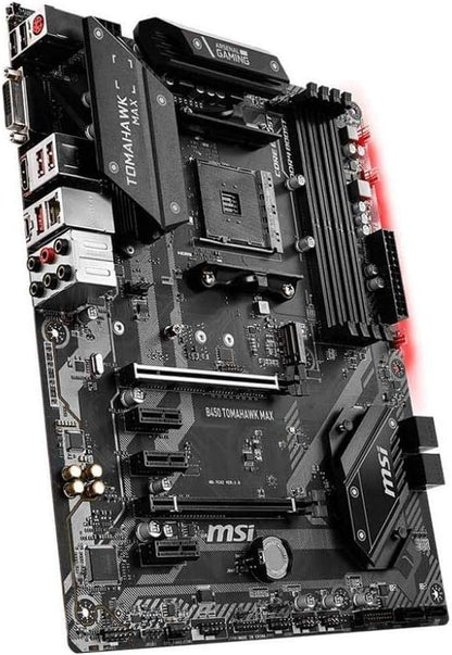 MSI Arsenal Gaming AMD Ryzen 2ND and 3Rd Gen AM4 M.2 USB 3 DDR4 DVI HDMI Crossfire ATX Motherboard (B450 Tomahawk MAX II)